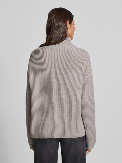 0039 Italy Loose fit gebreide pullover van een mix van kasjmier en wol, model 'LONA' Kit - 5