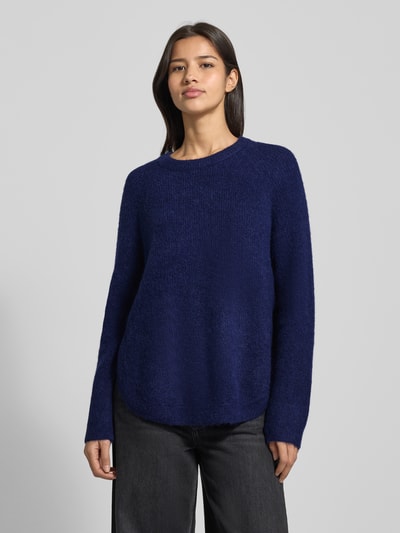 MSCH Copenhagen Relaxed Fit Strickpullover mit Alpaka-Anteil Modell 'Miabelle Hope' Dunkelblau 4