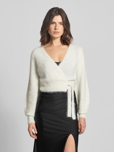 Jake*s Cocktail Bolero aus Kunstfell Ecru 4