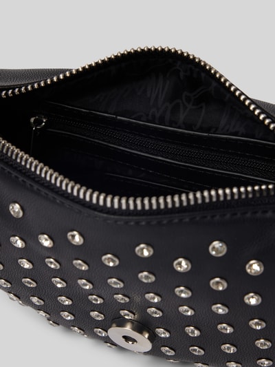 Steve Madden Handtasche mit Strasssteinbesatz Modell 'BAXIS' Black 5