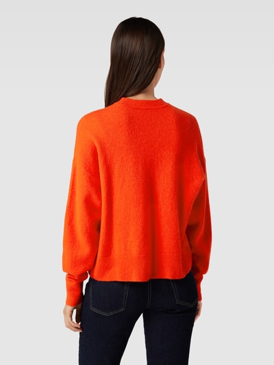 Esprit Strickpullover mit Strukturmuster Orange 5