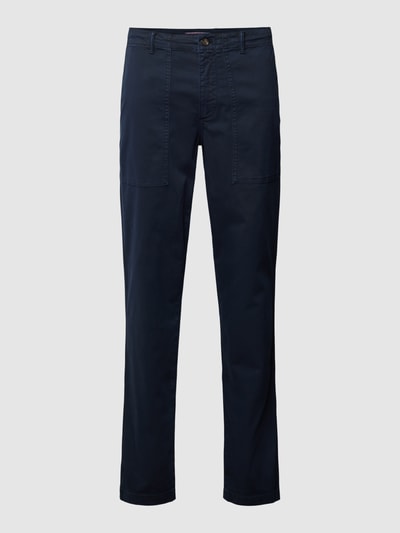 Tommy Hilfiger Stoffen broek met Franse steekzakken, model 'CHELSEA' Marineblauw - 2