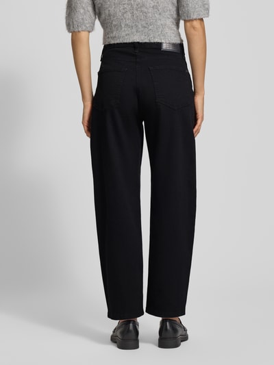 MAC Jeansy o kroju barrel fit z wpuszczanymi kieszeniami model ‘Danni’ Czarny 5