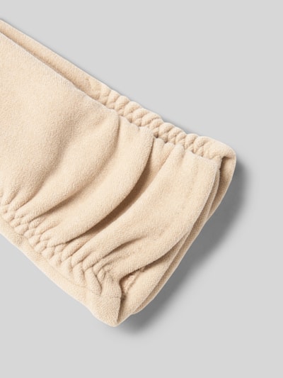 EEM Handschuhe mit Raffungen Beige 3