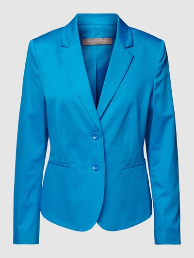 Christian Berg Woman Selection Blazer met strookzakken Blauw - 2