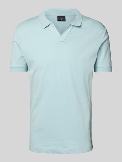 Strellson Poloshirt mit gerippten Abschlüssen Modell 'Clark' Lind 2