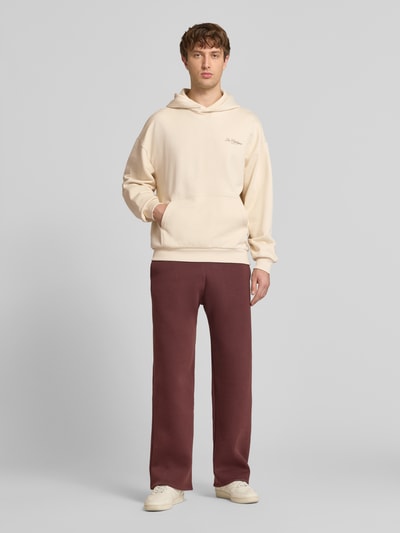 ONLY & SONS Relaxed Fit Hoodie aus reiner Baumwolle Modell 'SLES' Offwhite 1