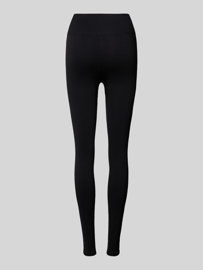 BORN LIVING YOGA Skinny Fit Leggings mit breitem elastischem Bund Modell 'India' Black 3