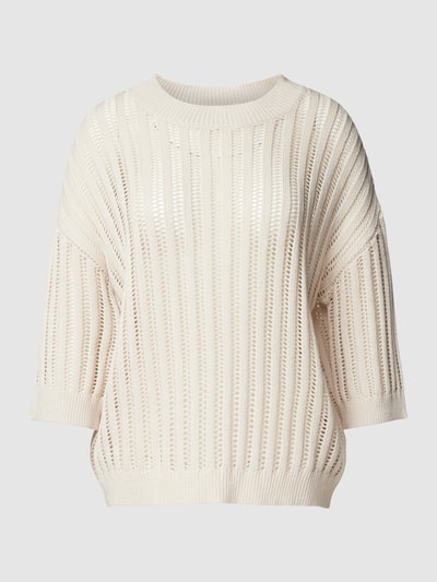 JC Sophie Strickpullover mit 3/4-Arm Modell 'steve' Beige 2