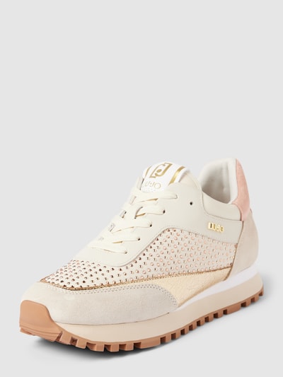 Liu Jo Sneakers met labelapplicatie, model 'WONDER' Beige - 1