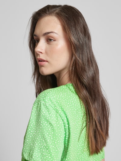 Esprit T-Shirt mit Allover-Print Neon Gruen 3