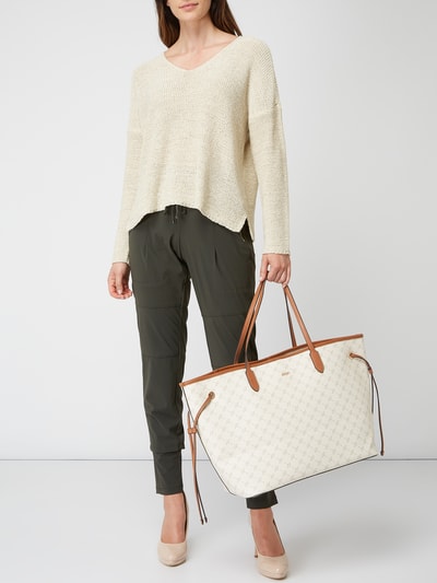 JOOP! Shopper mit Logo-Muster  Offwhite 4