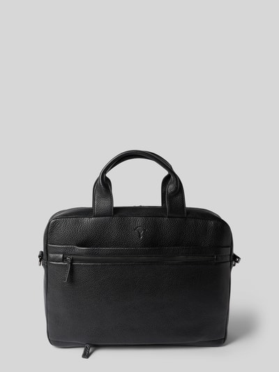 JOOP! COLLECTION Laptoptasche aus echtem Leder Modell 'CARDONA PANDION' Black 3