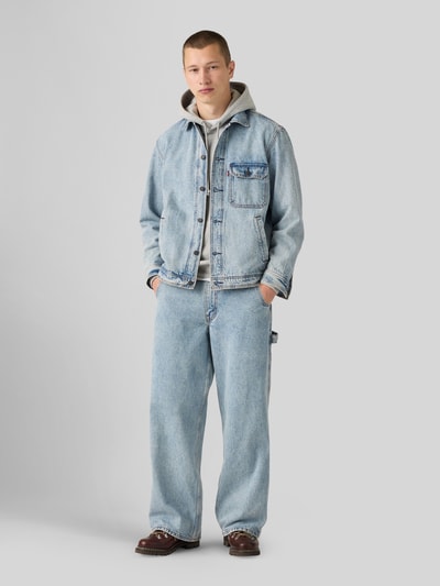 Levi's® Wide Leg Baggy Jeans aus reiner Baumwolle Modell 'UTILITY' Hellblau 1
