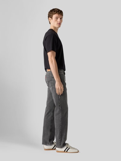 Levi's® relaxed fit jeans van puur katoen Zwart - 6