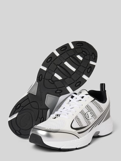 CHAMPION Sneaker mit Logo-Badge Modell 'RN00 II' Silber 4