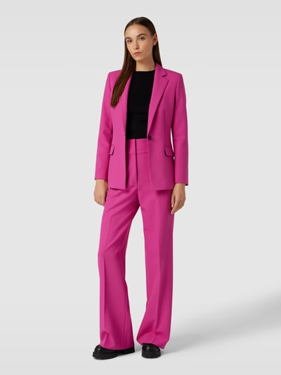 HUGO Stoffhose mit Bügelfalten Modell 'Himia' Fuchsia 1