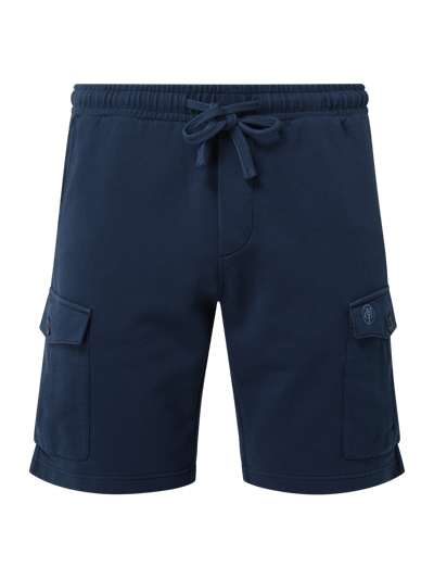 Marc O'Polo Sweatshorts van biologisch katoen  Marineblauw - 2