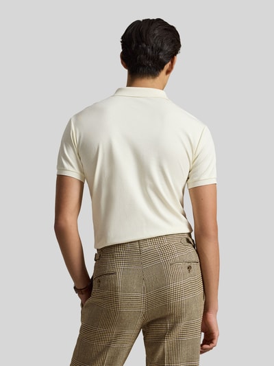 Polo Ralph Lauren Koszulka polo z czystej bawełny o kroju regular fit Złamany biały 5