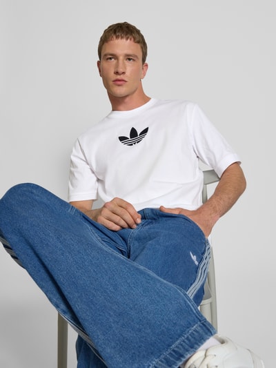 adidas Originals T-shirt met logo Wit - 3