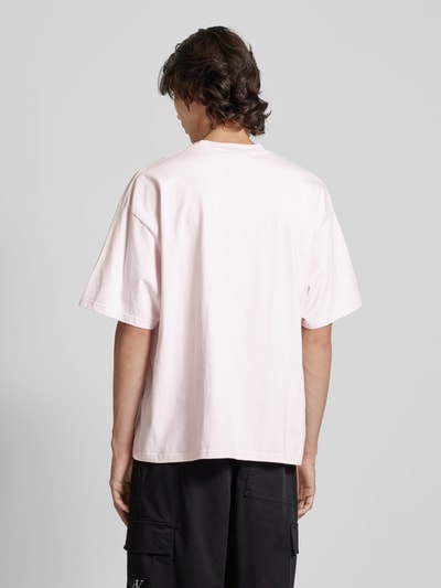 Pegador T-Shirt mit Statement-Print Pink 5