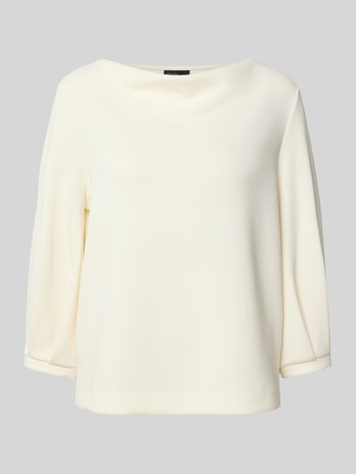 s.Oliver BLACK LABEL  Relaxed fit sweatshirt van modalmix Wit - 2