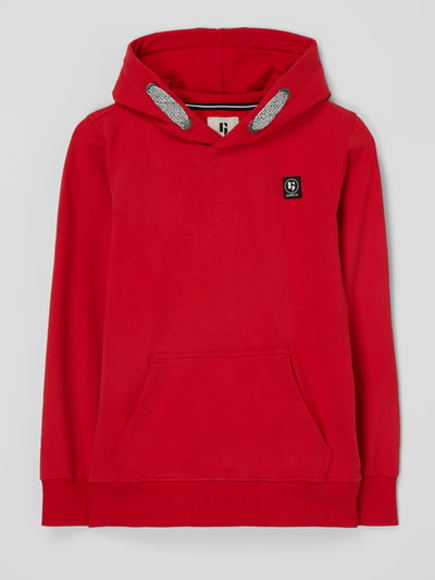 Garcia Hoodie met kangoeroezak  Rood - 1