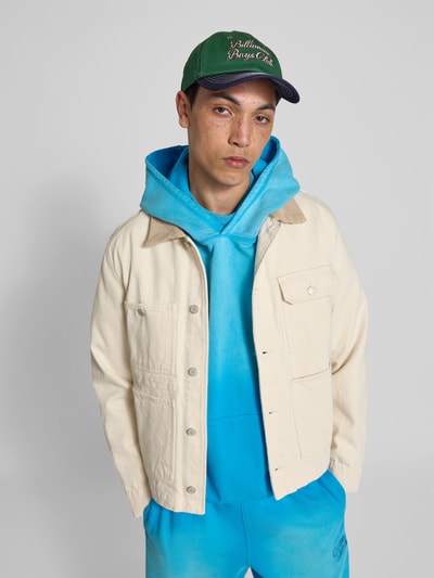 Billionaire Boys Club Basecap mit Label-Stitching Hellgruen 1