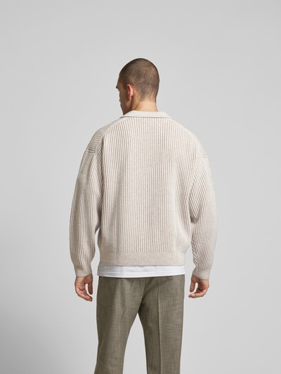 Filippa K Pullover mit gerippten Abschlüssen Offwhite 5