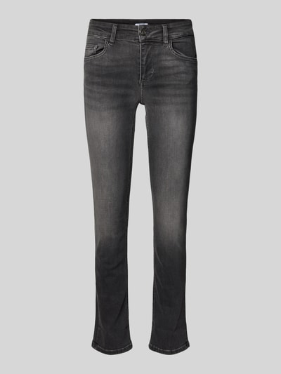 Liu Jo White Skinny Fit Jeans im 5-Pocket-Design Modell 'MONROE' Black 2