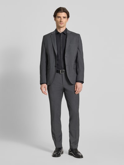 HUGO Slim fit colbert van wolmix, model 'ARTI' Antraciet - 1