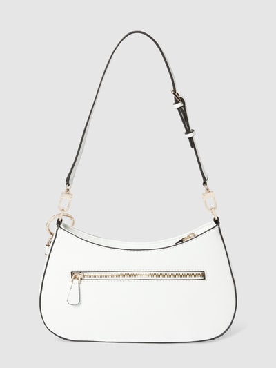 Guess Handtasche mit Label-Detail Modell 'NOELLE' Weiss 4