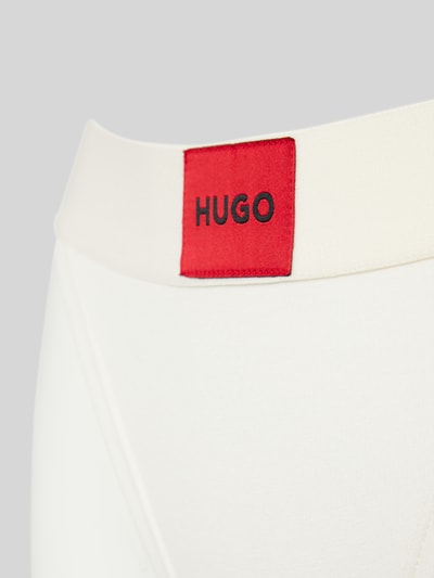 HUGO String mit Label-Detail Modell 'Red Label' Offwhite 2