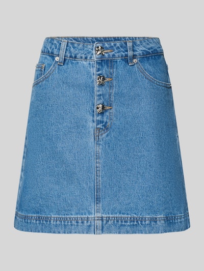 YAS Jeansrock mit Knopfleiste Modell 'CECI' Jeansblau 2