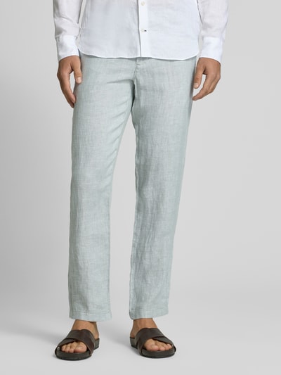 MCNEAL Leinenhose mit Tunnelzug und Gesäßtaschen Grass 4