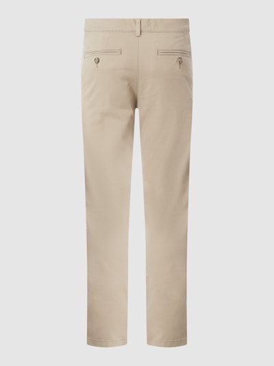 SELECTED HOMME Slim Fit Chino in unifarbenem Design Modell 'NEW Miles' Beige 3