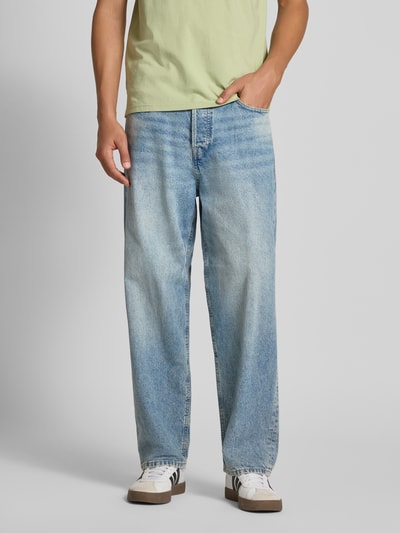 Jack & Jones Baggy Fit Jeans im 5-Pocket-Design Modell 'ALEX' Hellblau 4