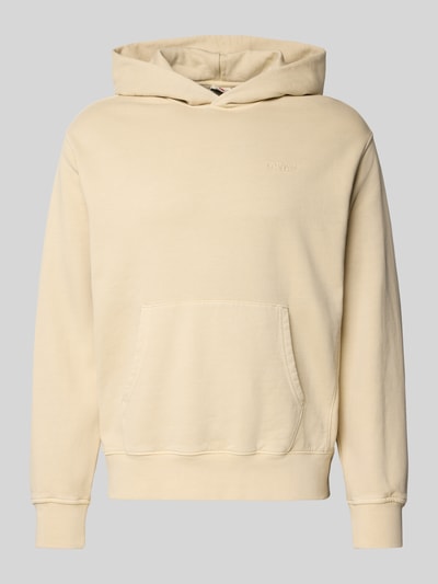 Levi's® Hoodie mit Känguru-Tasche und Label-Stitching Offwhite 2