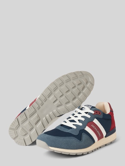 Jack & Jones Sneakersy z nadrukiem z logo model ‘STELLAR’ Granatowy 4