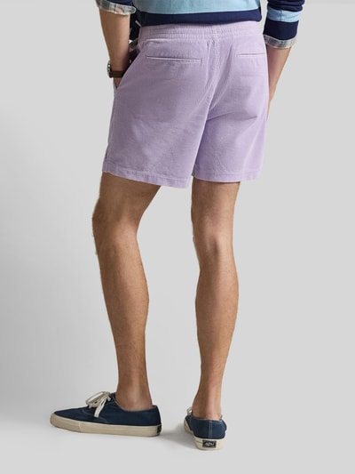 Polo Ralph Lauren Sweatshorts aus reiner Baumwolle Lila 5