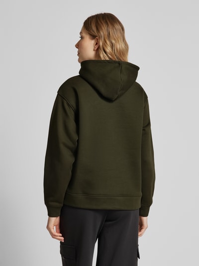 MSCH Copenhagen Hoodie mit überschnittenen Schultern Modell 'Ethella' Khaki 5