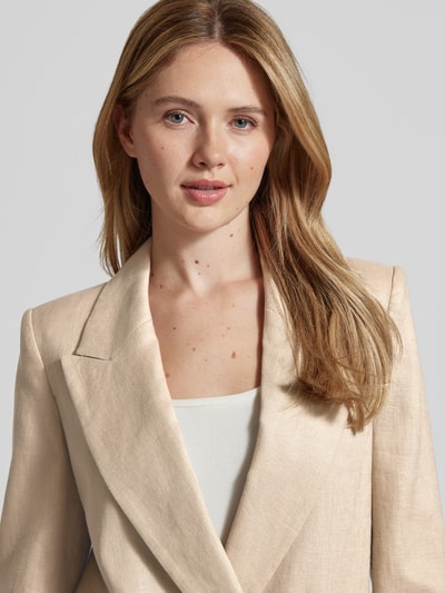 Mango Blazer mit Reverskragen Modell 'TEMPOLI' Beige 3