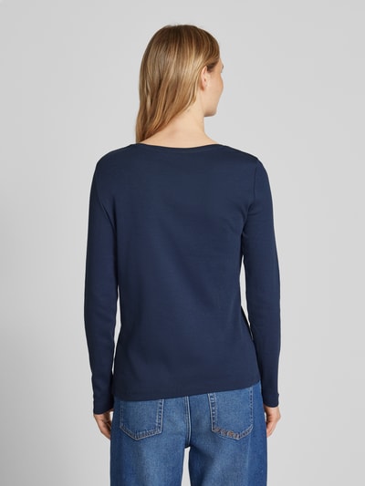 Christian Berg Woman Longsleeve mit Rundhalsausschnitt Dunkelblau 5