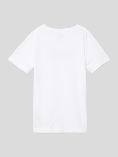 Levi’s® Kids T-shirt met labelprint Wit - 3