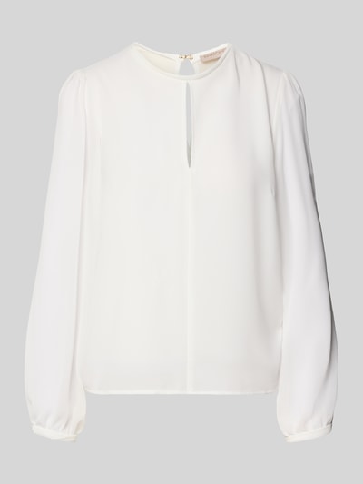 Rinascimento Blouse met ronde hals Offwhite - 2