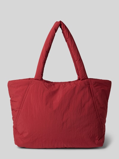 MSCH Copenhagen Shopper met labeldetail, model 'SIRIA SASJA' Donkerrood - 4