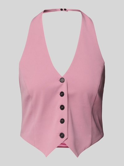 Swing Gilet met halter Rosé - 2