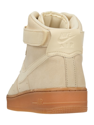 Nike High Top Sneaker 'Air Force 1' aus Veloursleder Offwhite 2