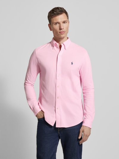 Polo Ralph Lauren Regular Fit vrijetijdshemd van puur katoen Roze - 4