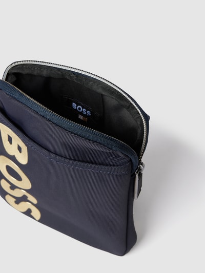 BOSS Umhängetasche mit Stecktasche Modell 'Catch Phone pouch' Marine 4